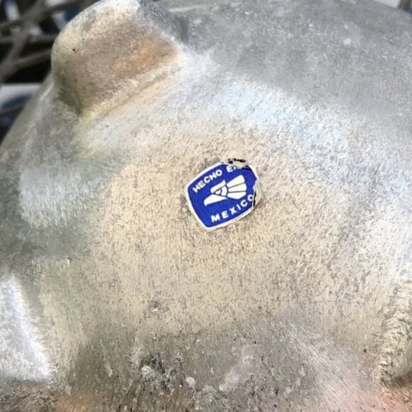 Metal Pineapple Dish/Bowl Made in Mexico - Picture 5 of 8